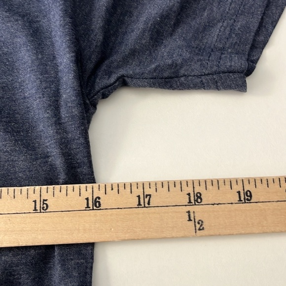 Next Level blue graphic short sleeve Tee shirts women’s size S - Picture 4 of 7